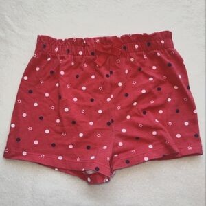 Size 18 Months Red Star Spangled Shorts
